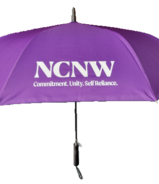 NCNW LEGACY UMBRELLA — SUPER FLAT MINI
